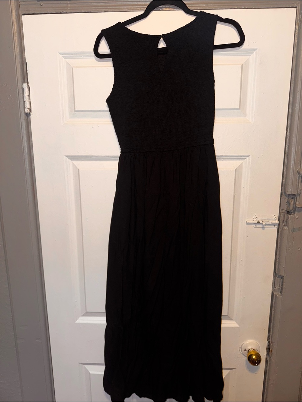 Japna Black Sleeveless Maxi Dress - Picture 5 of 6